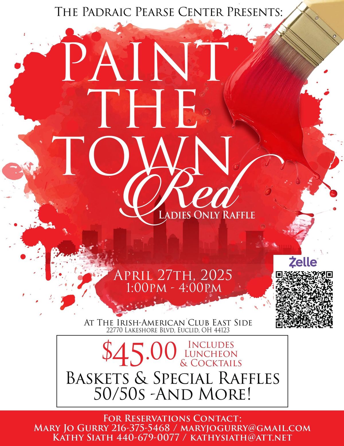 Paint the Town Red: Ladies Only Raffle 