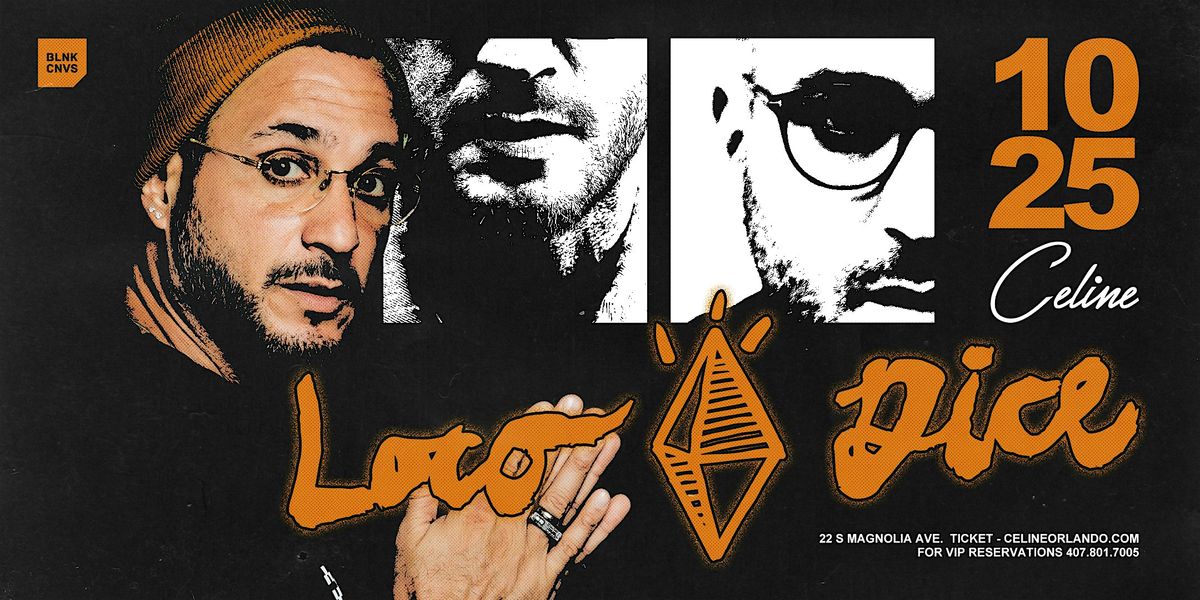 Halloween Weekend w\/ LOCO DICE | Fri 10.25.24