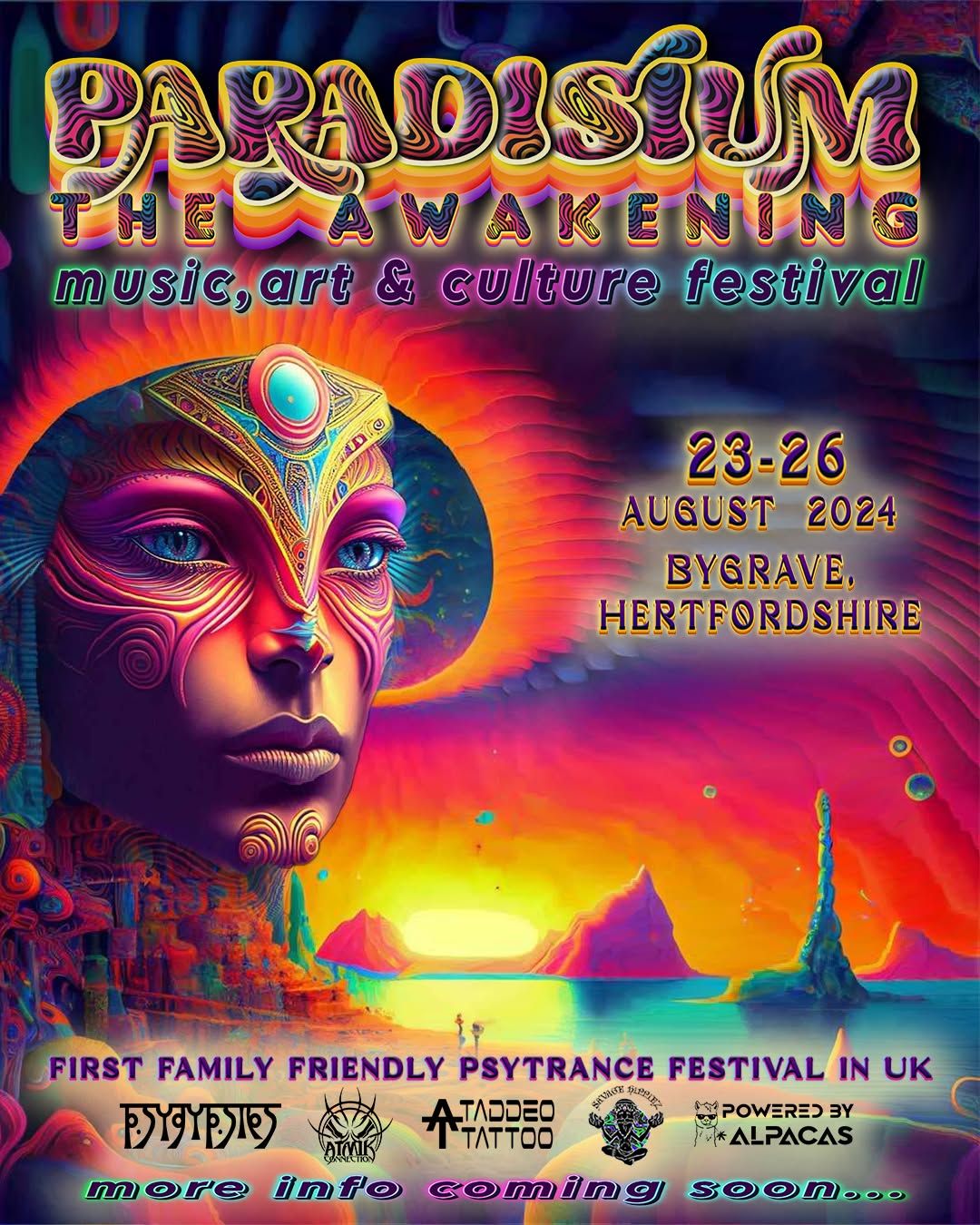 Paradisium Festival: The Awakening 23-26 August 2024