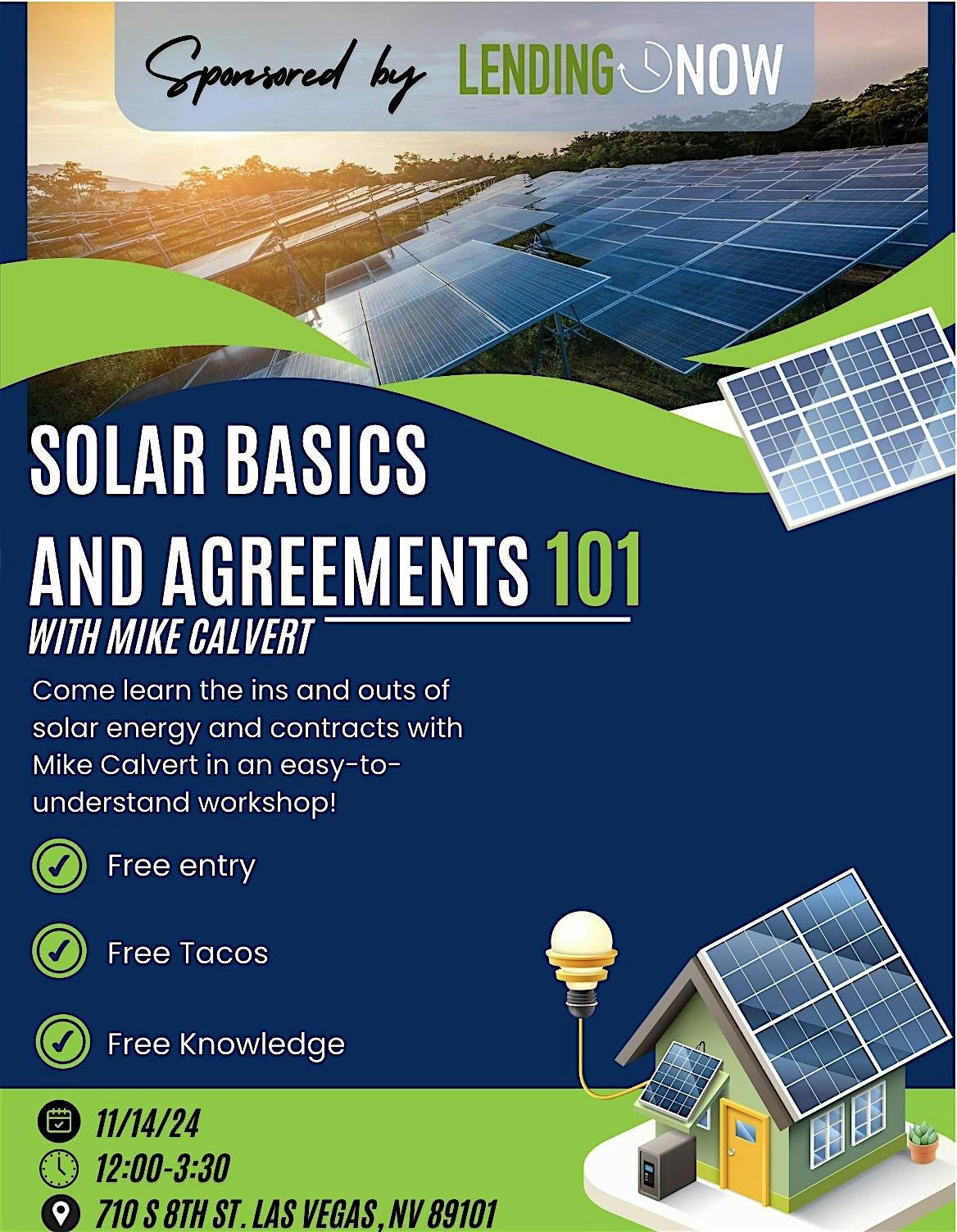 Solar Basics and Agreements 101 with Mike Calvert