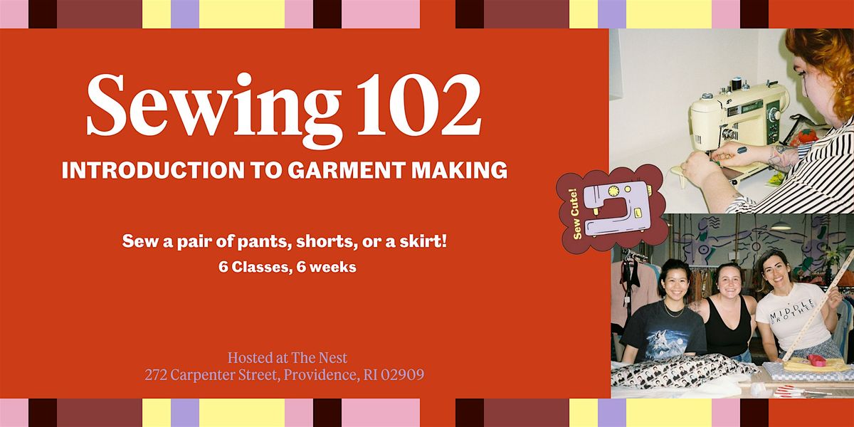 Sewing 102: Intro to Garment Making Course with Louise Sutton (Sept 2024)