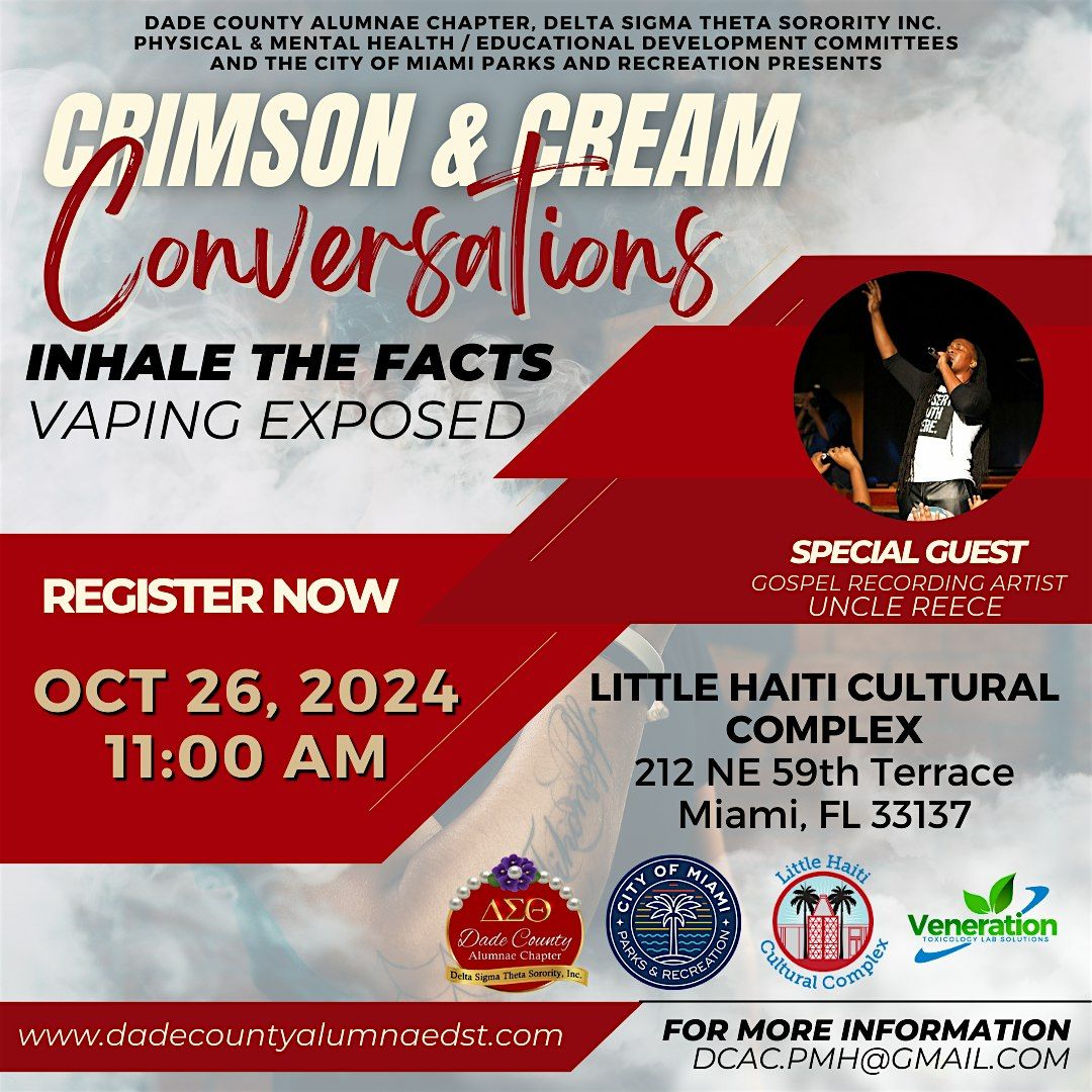 Crimson & Cream Conversations presents