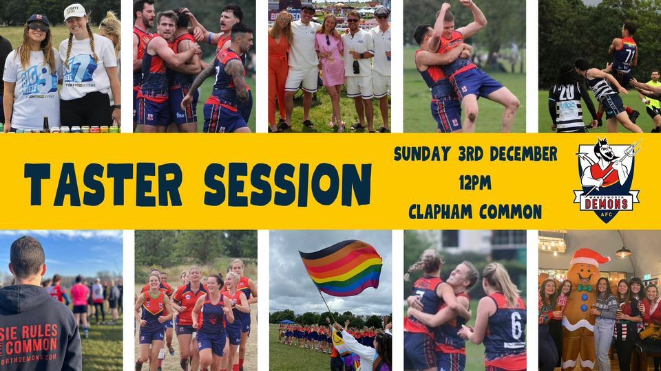 Aussie Rules Taster session 2: final session for 2023!