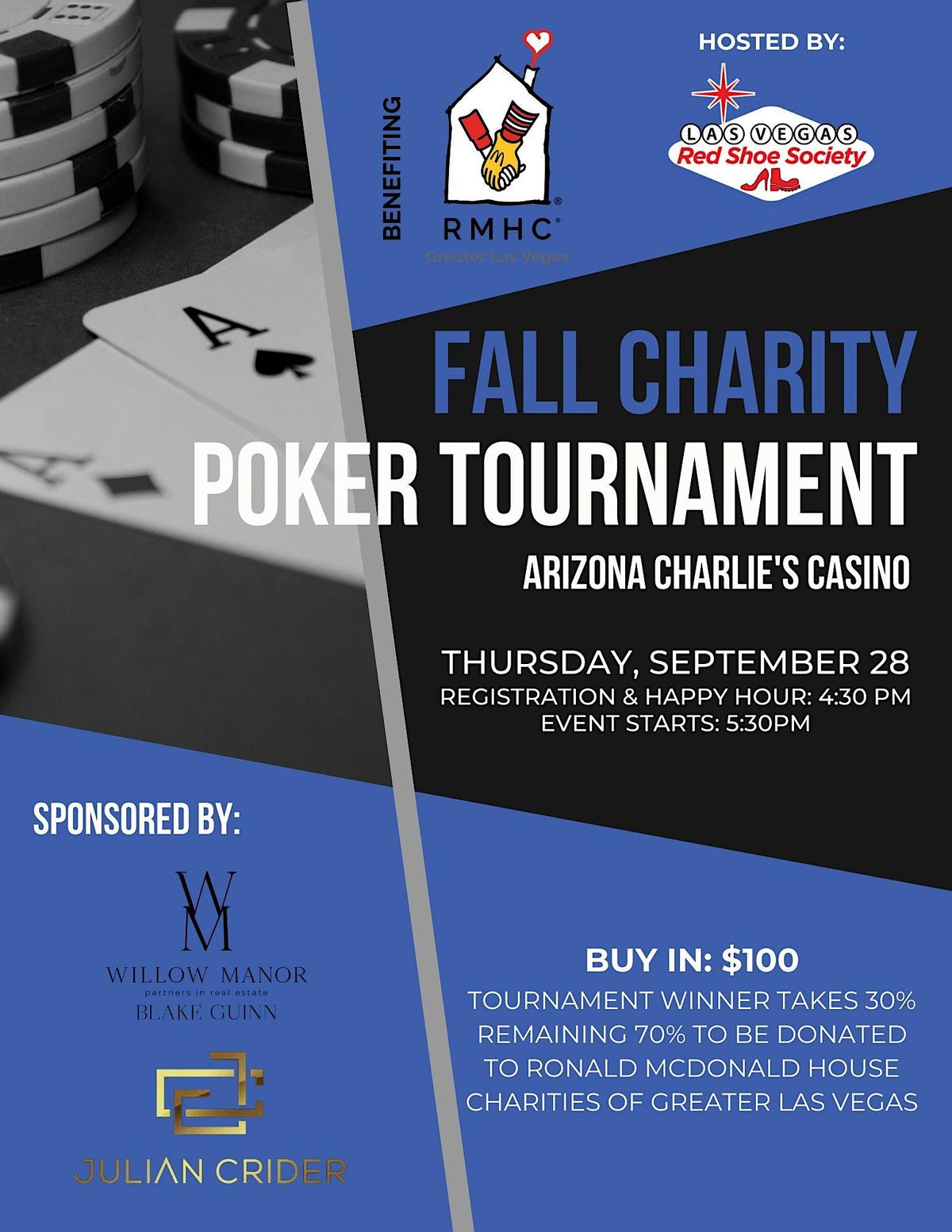 Fall Charity Poker Tournament