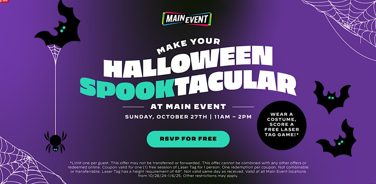 Main Event Highlands Ranch Halloween Spooktacular Event