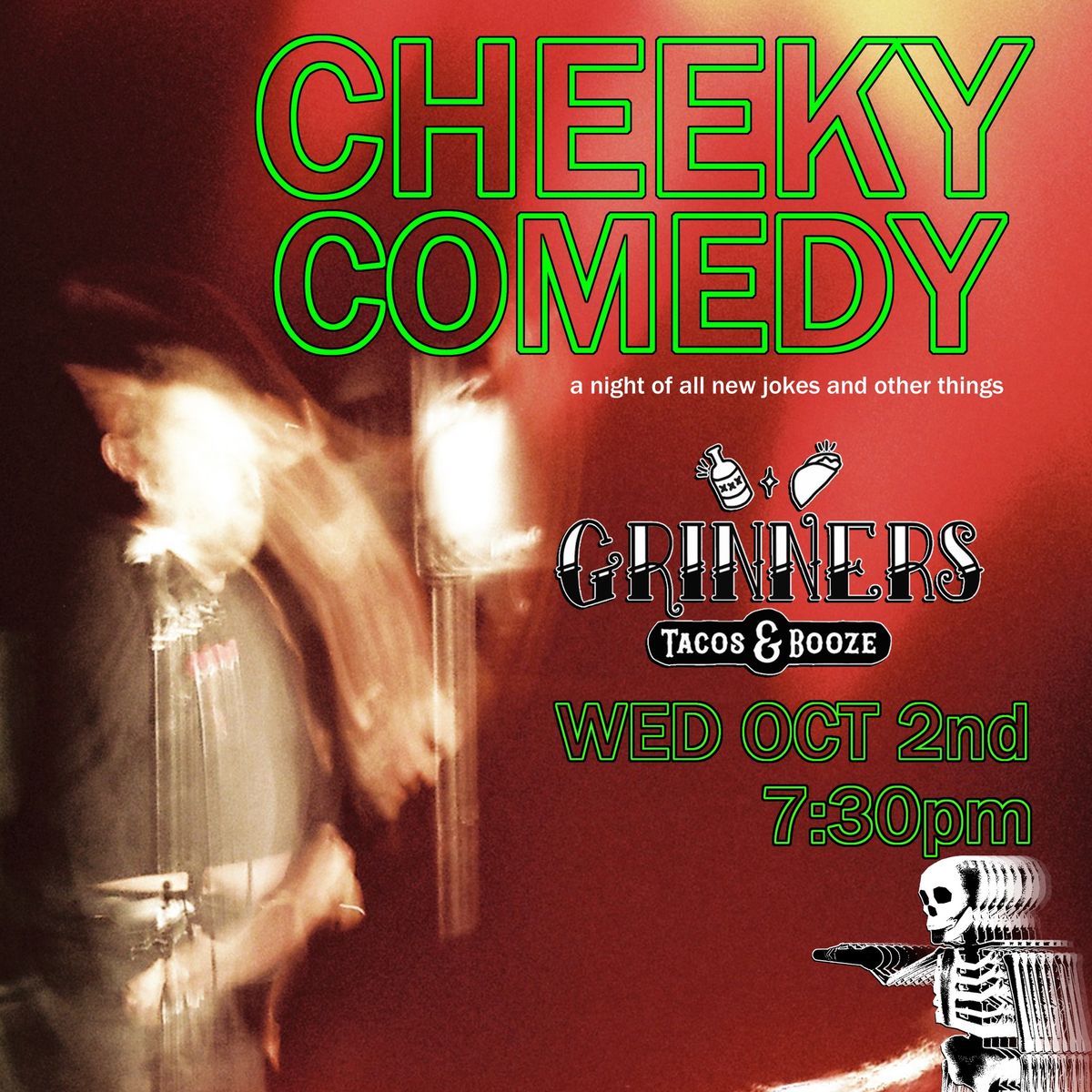 Cheeky Comedy Oct 2nd 2024