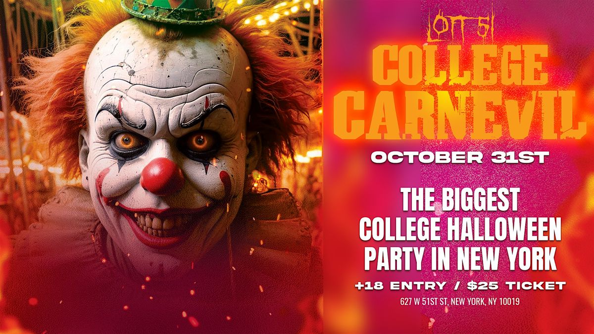 College CarnEvil: A Haunted Carnival Halloween Party