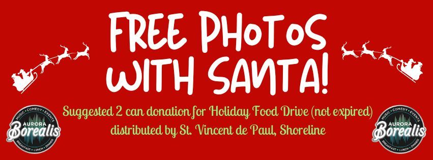 FREE Photos with Santa! 