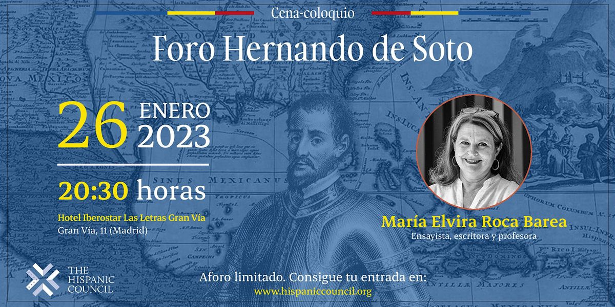 I Foro Hernando de Soto con Mar\u00eda Elvira Roca Barea
