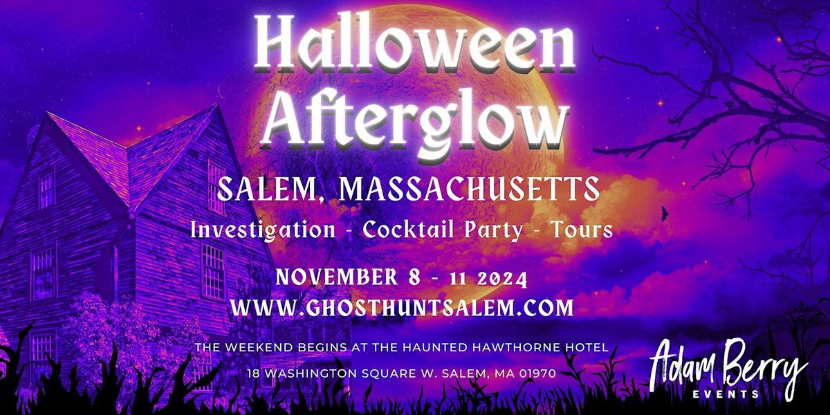 "Halloween Afterglow" with Adam Berry in Historic Salem Massachusetts