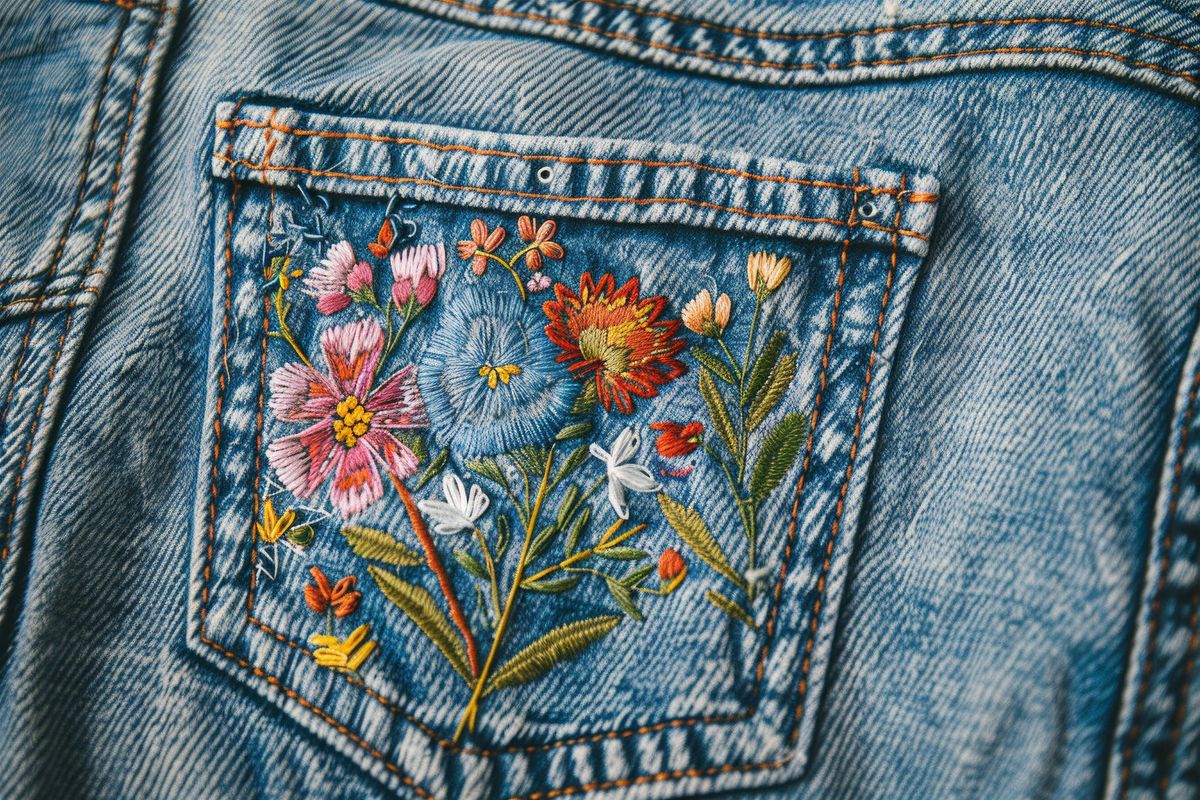 Upcycling with Embroidery Workshop - Two parts program