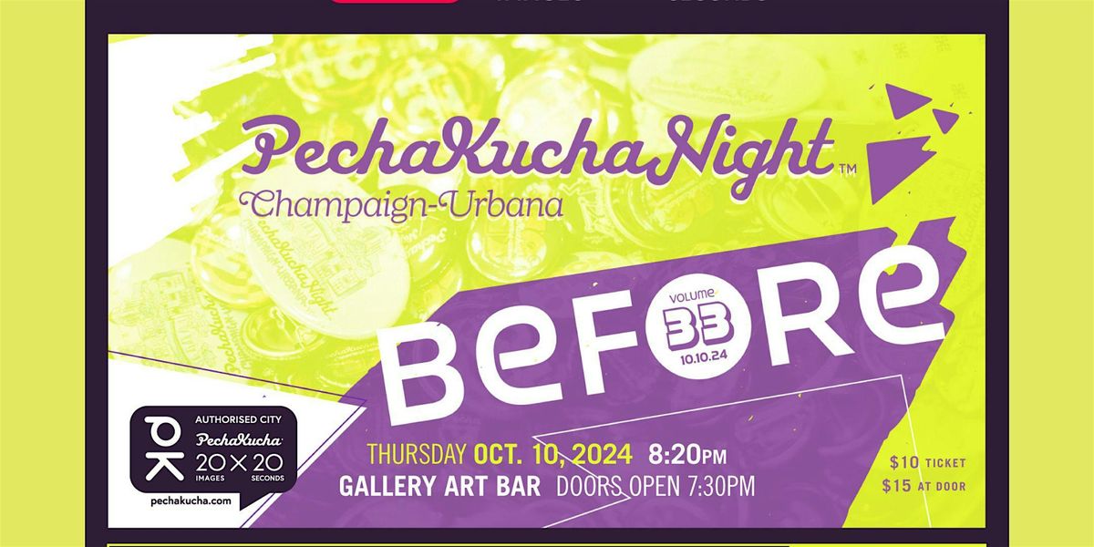 PECHAKUCHA at Gallery art bar