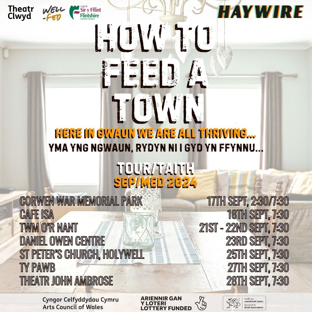 How To Feed A Town \u2013 Perfformiad Iaith Gymraeg \/\/ Welsh Language Performance