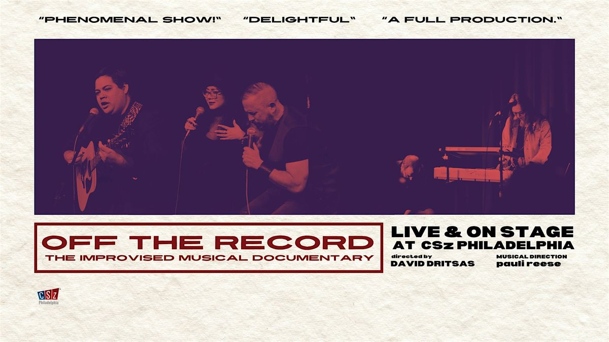 Off The Record: The Improvised Musical Documentary