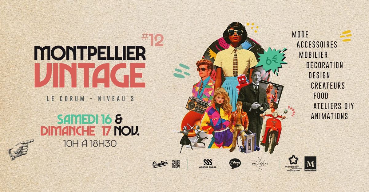 Salon Montpellier Vintage 2024 \u2022 #12 \u00e9dition