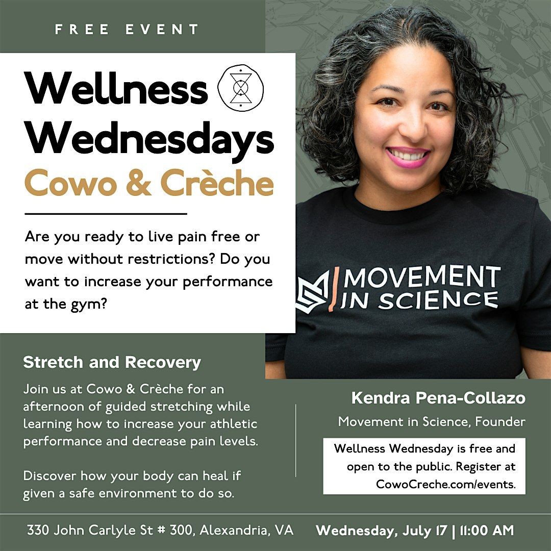 Wellness Wednesday - Stretch & Recovery