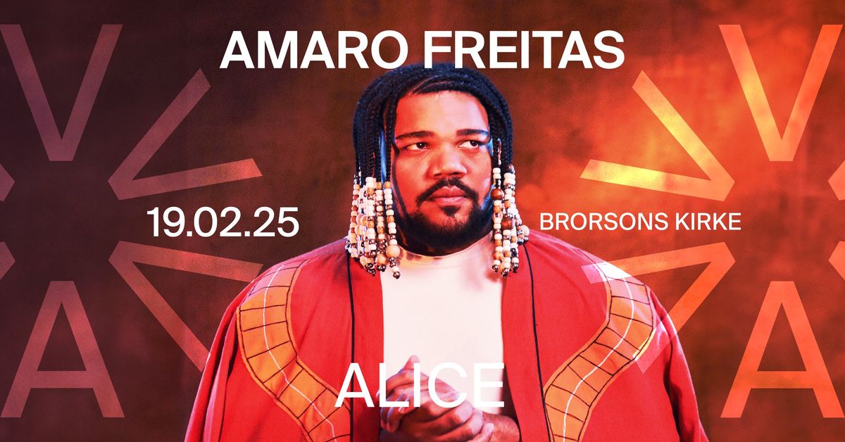 Amaro Freitas (BR) at Brorsons Kirke