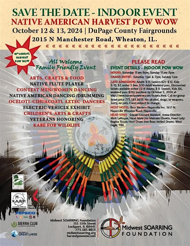 28th Annual Native American Harvest Pow Wow