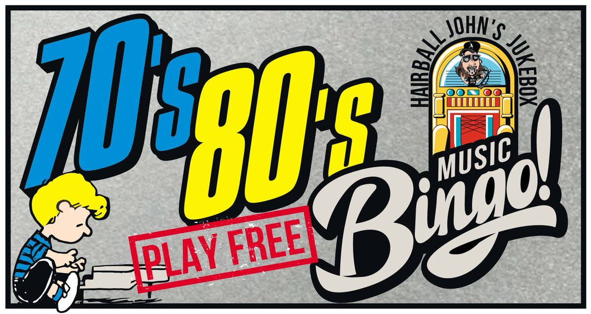 70's & 80's Music Bingo at The Wanigan Eatery & Pub