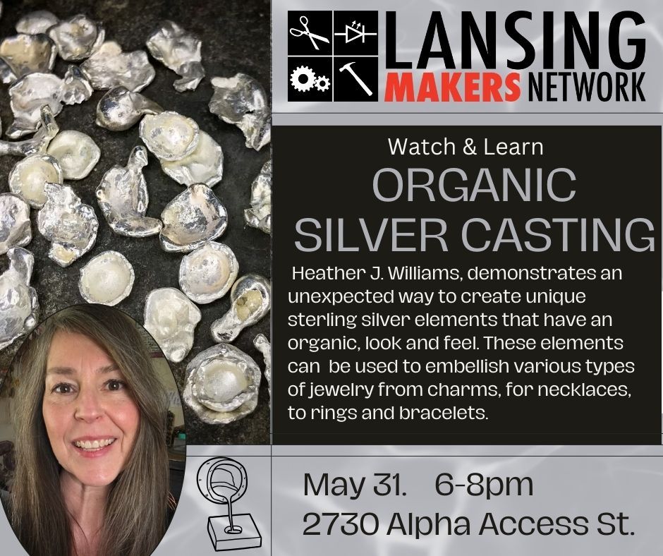 Organic Silver Casting Demo
