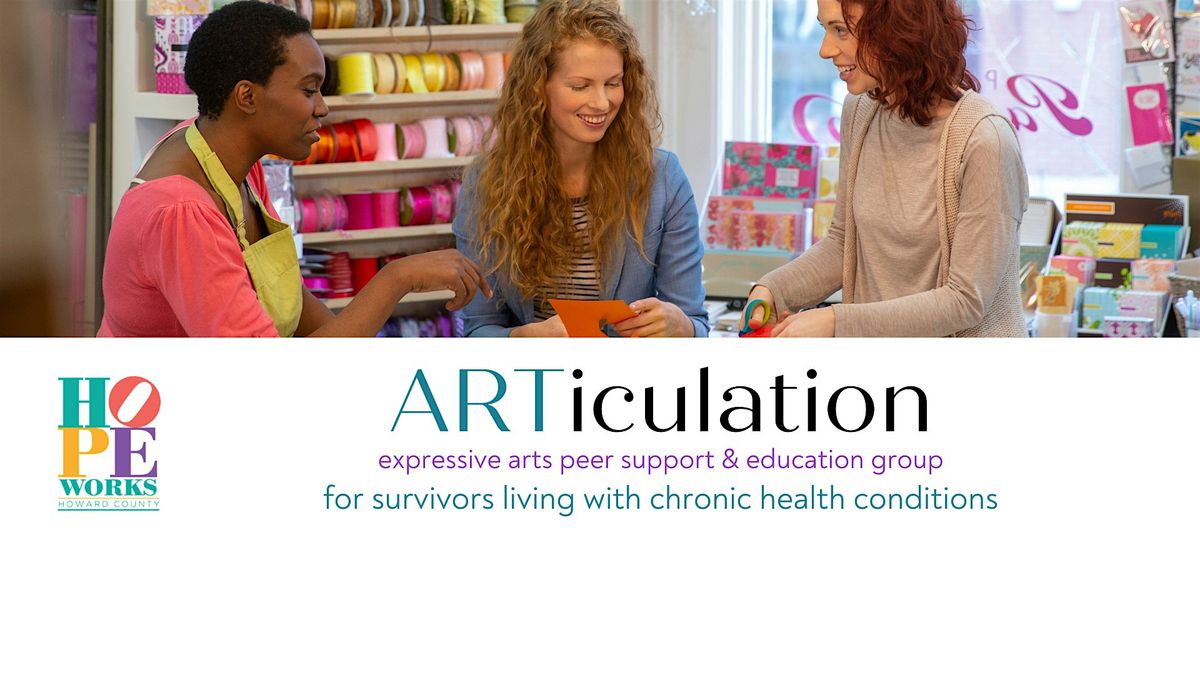 ARTiculation: expressive arts peer support & education group