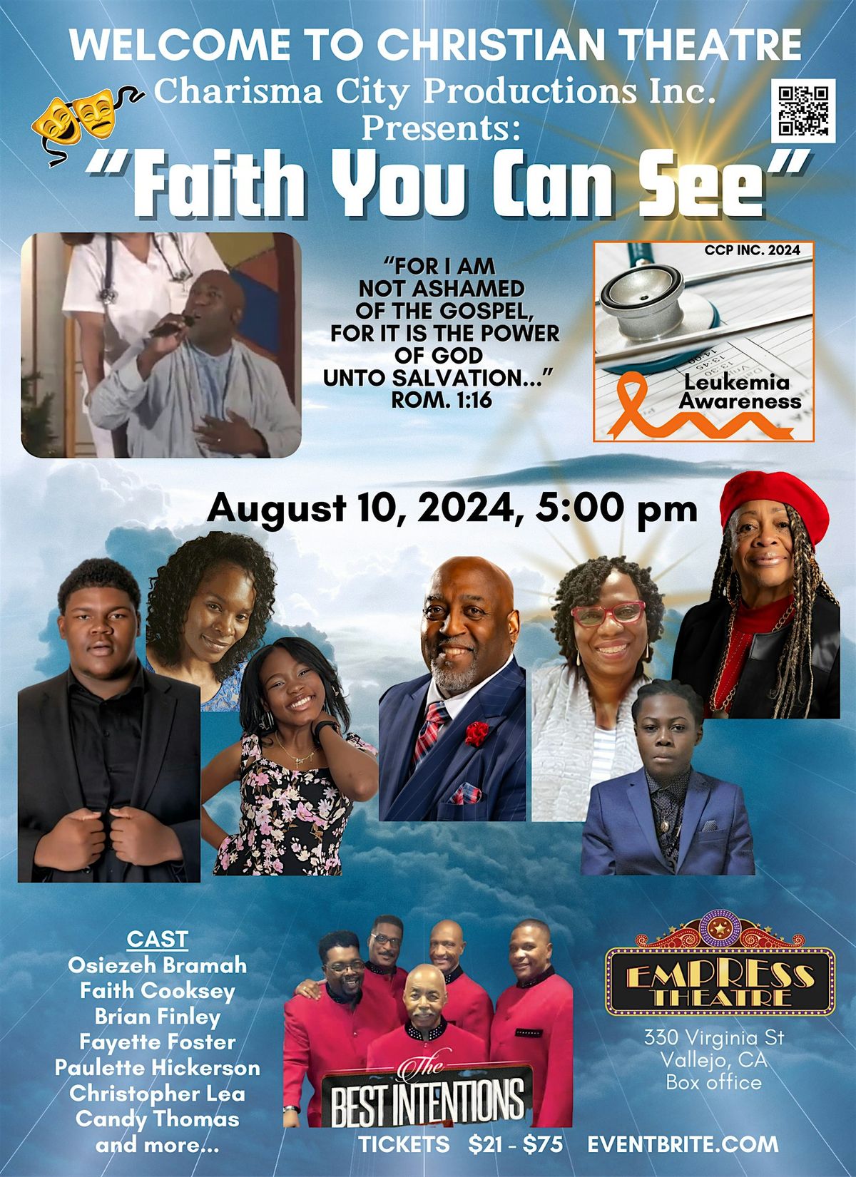 "FAITH YOU CAN SEE" - A Fresh New Gospel Play with loads of Dram-edy!