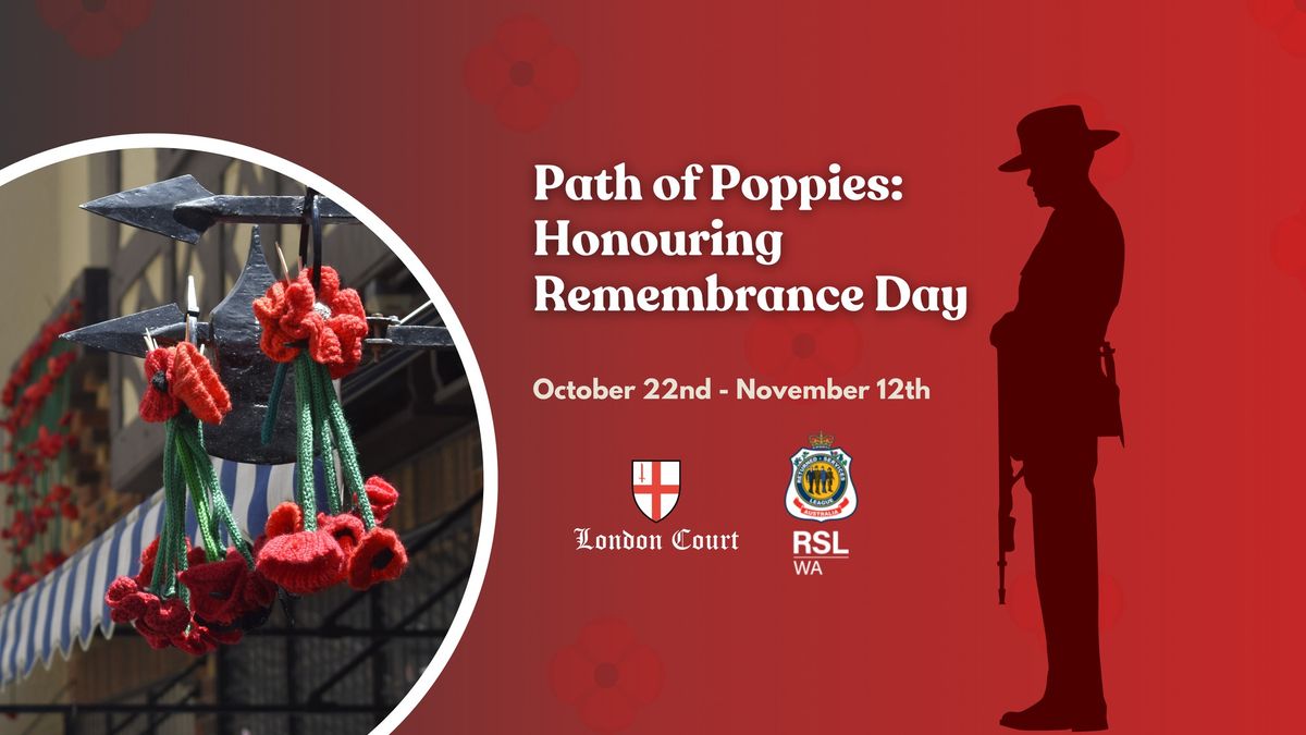 Path of Poppies: Honouring Remembrance Day