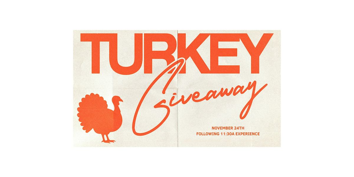 Turkey Giveaway- Forest Park