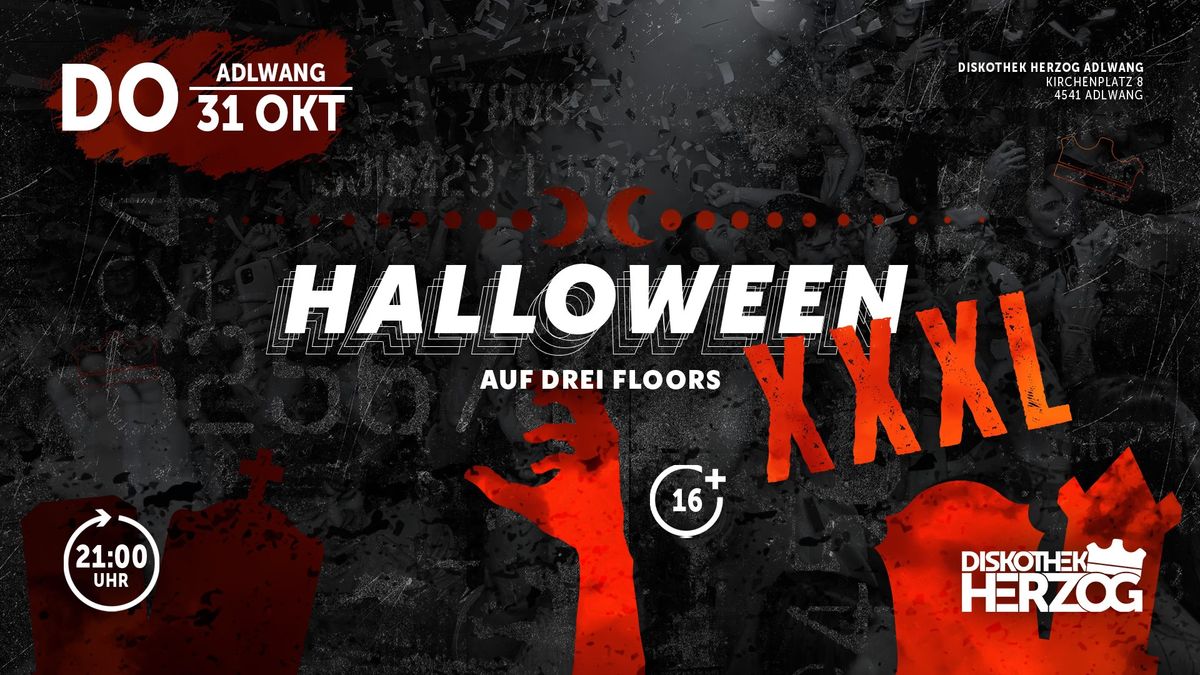 Halloween XXXL auf 3 Floors\ud83d\udc7b