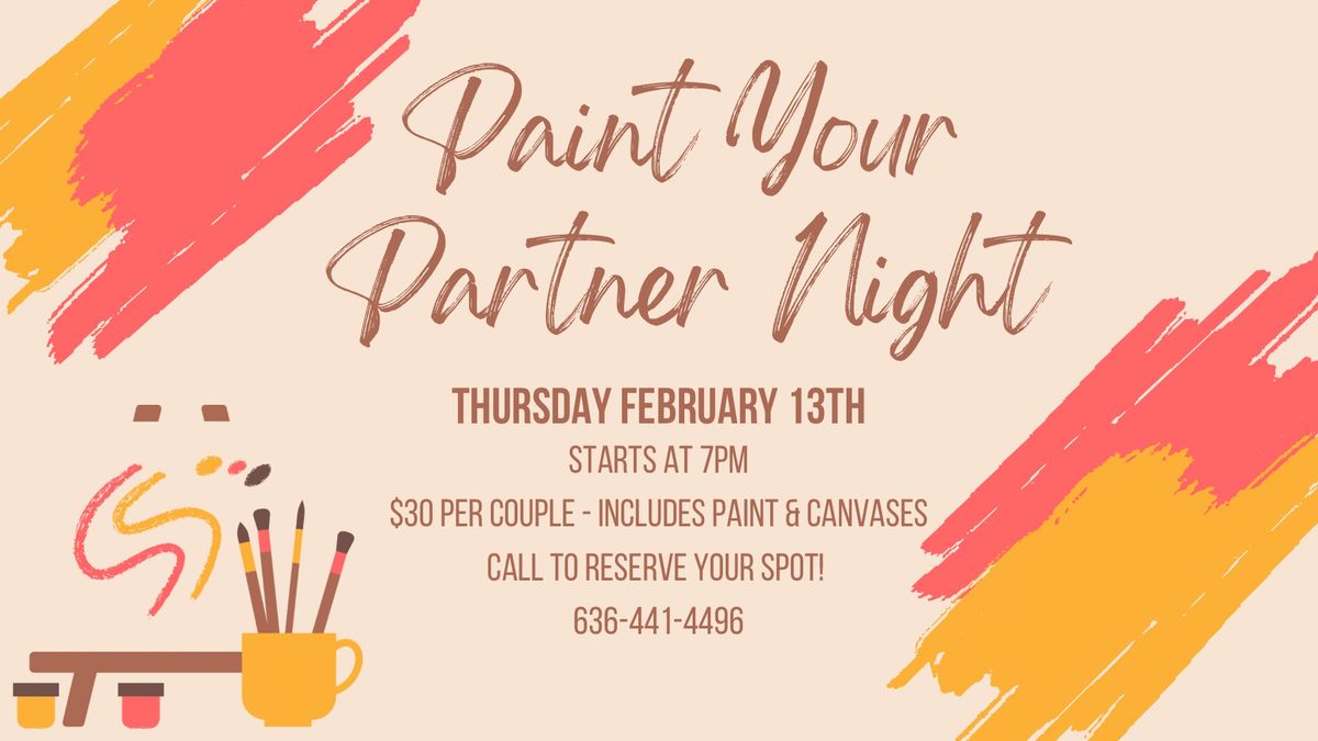 Paint Your Partner Night 