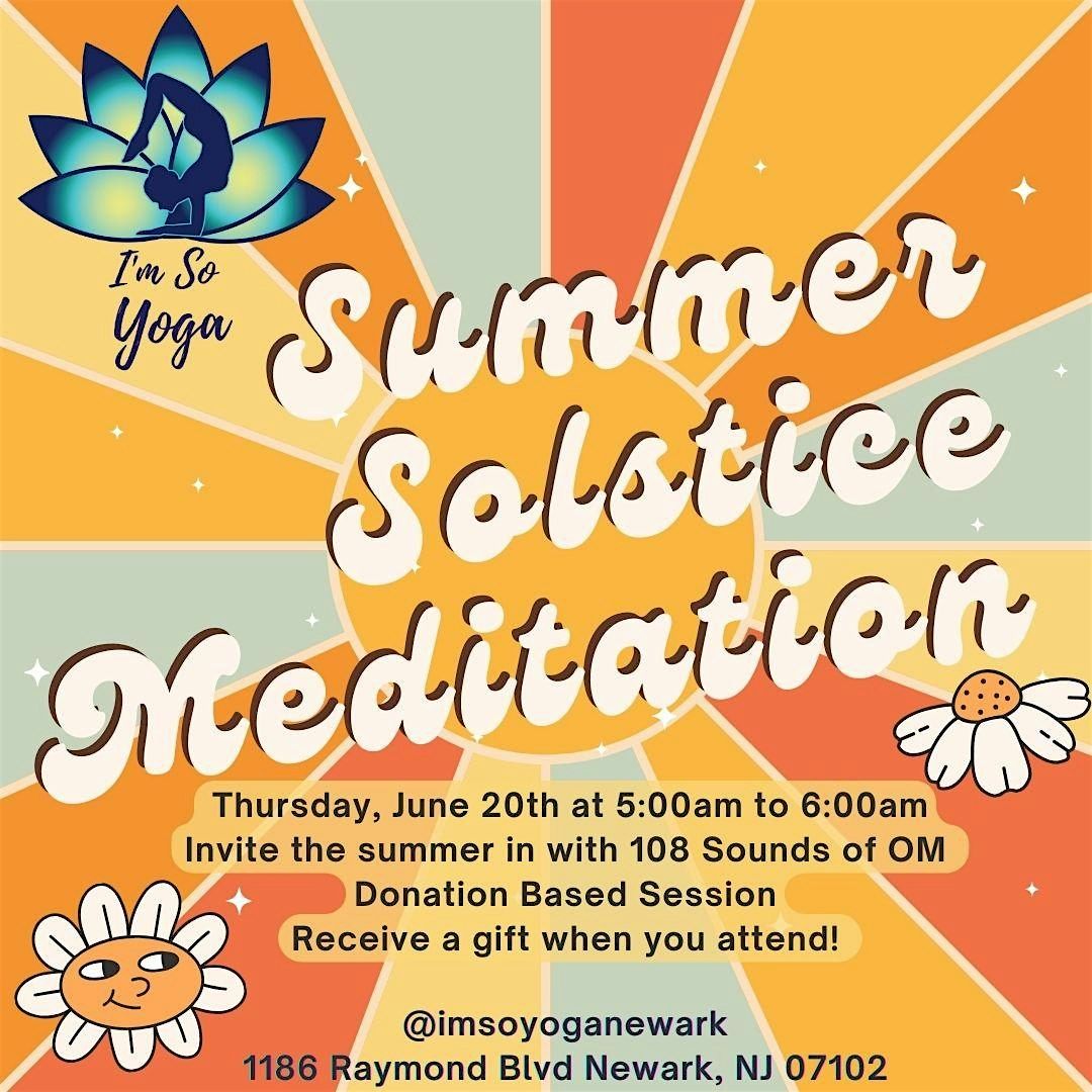 Summer Solstice MEDITATION