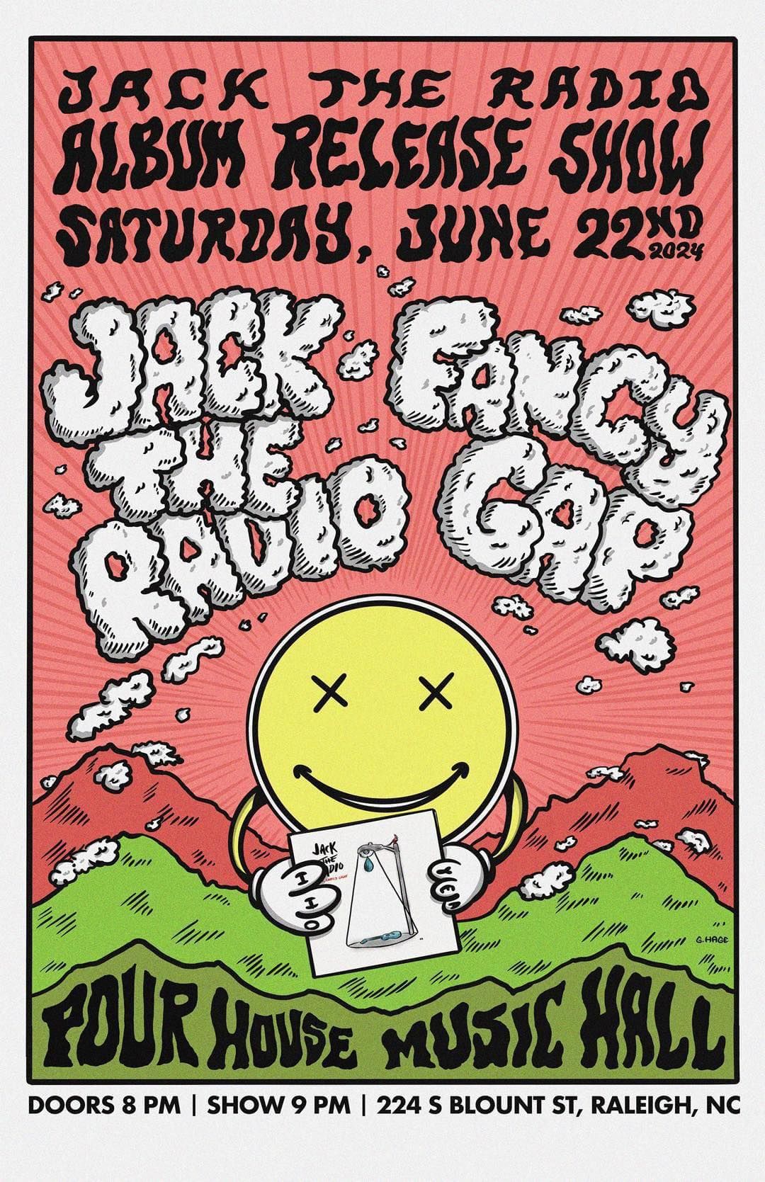 Jack The Radio album release show with Fancy Gap