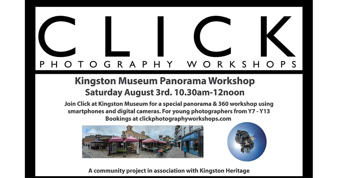 Kingston Museum Panorama Workshop with Click Photography