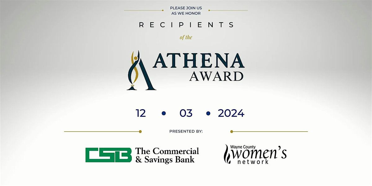 2024 Wayne Co. ATHENA Awards: Honoring Kimberly Sayers & Ashley Hershberger