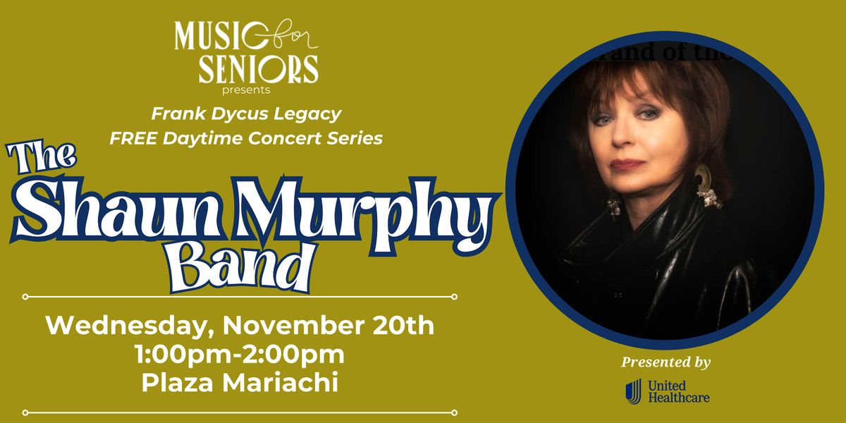 Music for Seniors Free Daytime Concert w\/ the Shaun Murphy Band