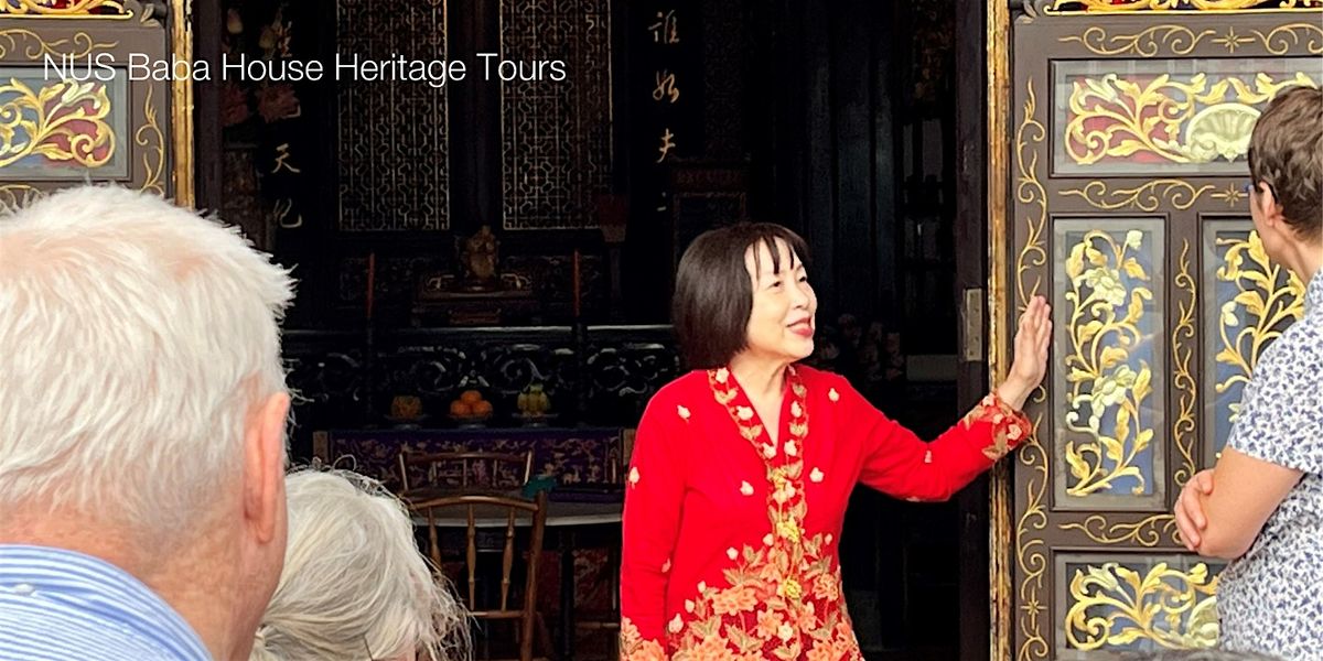 NUS Baba House Weekday Heritage Tours - November 2024