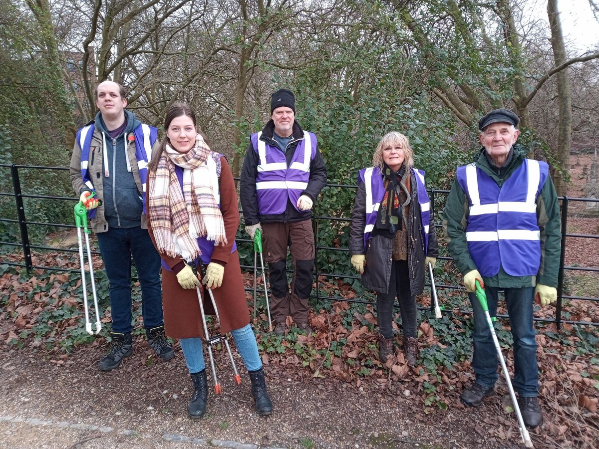 Come & join our litter picks at Warstone Lane Cemetery & Key Hill Cemetery