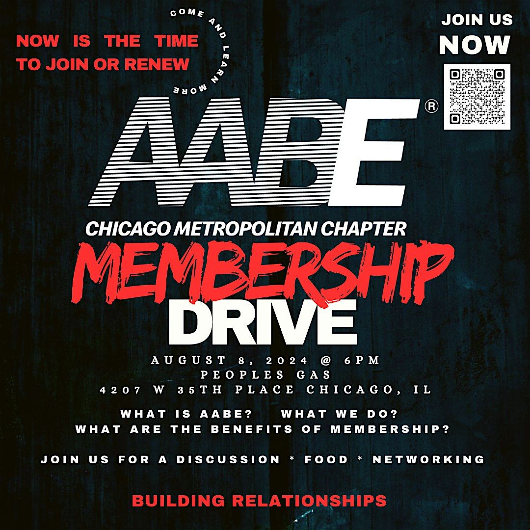 AABE Chicago Metropolitan Membership Drive