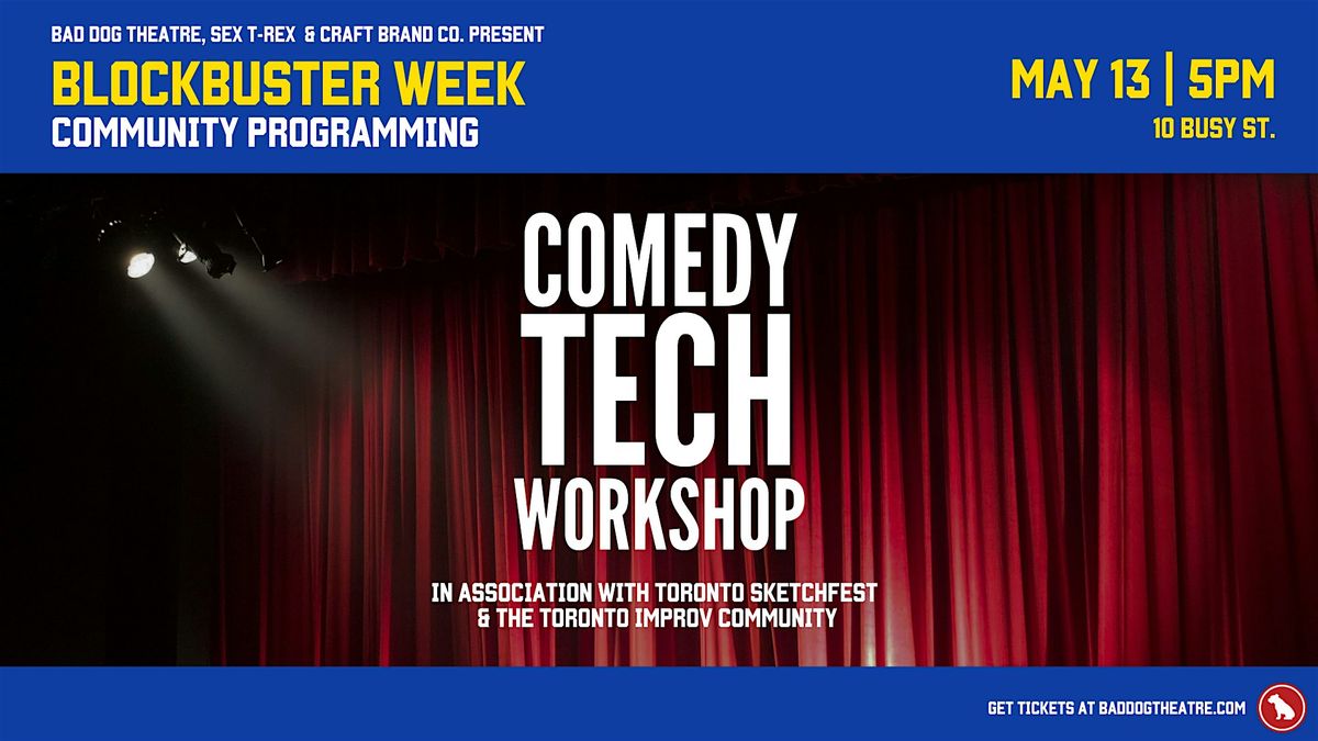Tech Workshop with Seann Murray | Blockbuster 2026