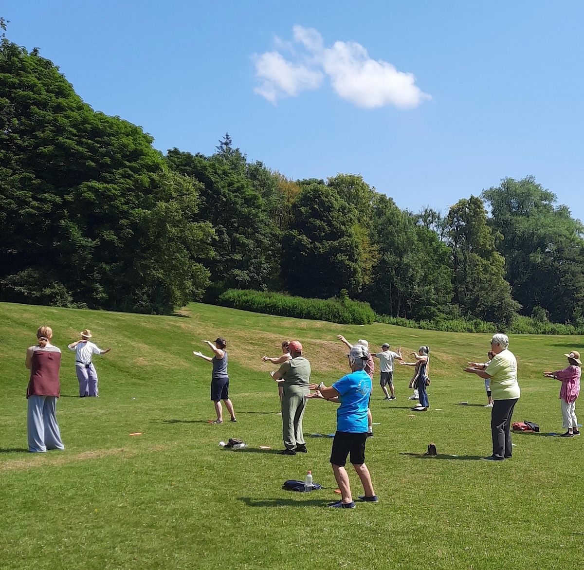 3rd Annual Summer Tai Chi in Whitaker Park Rossendale