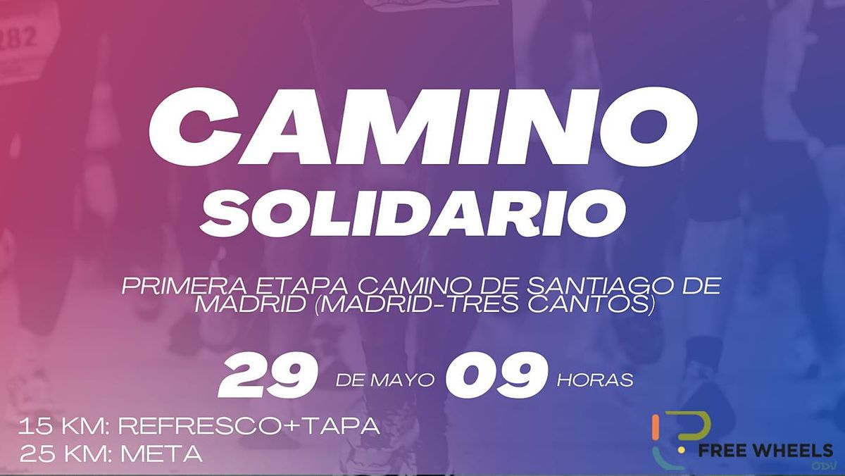 Camino Solidario (Primera etapa Camino de Santiago de Madrid)
