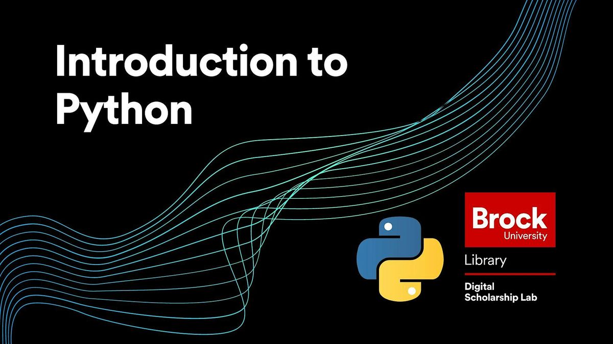 Introduction to Python