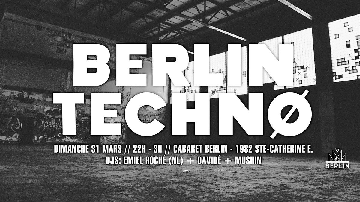 BERLIN TECHNO - EASTER SUNDAY