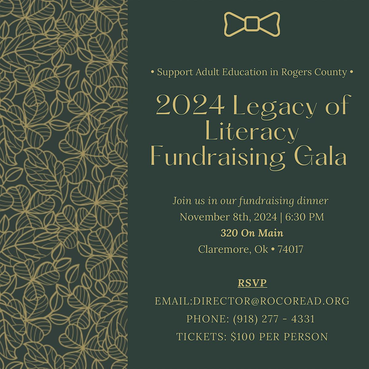 2024 Legacy of Literacy Fundraising Gala