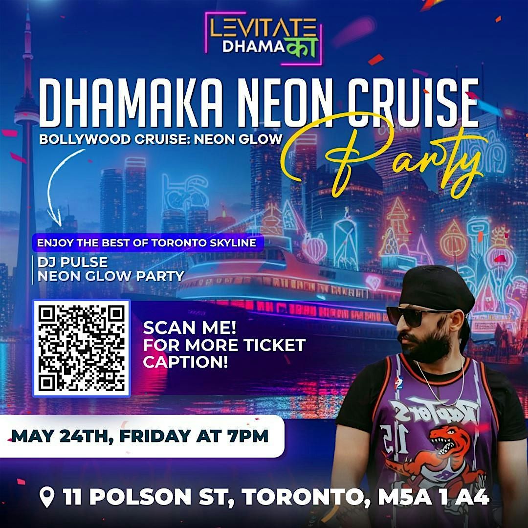 Bollywood Voyage: Toronto Neon Glow Cruise Party
