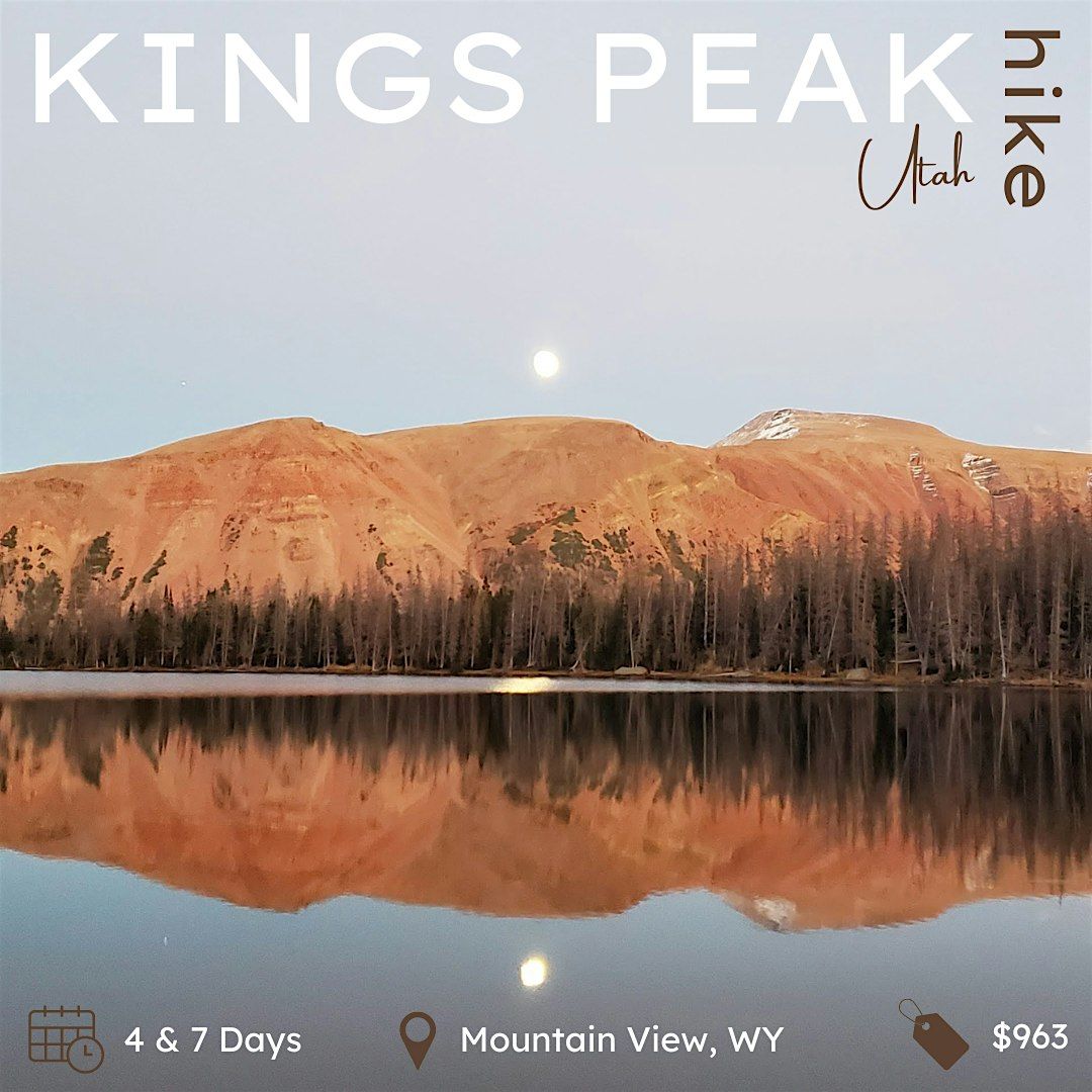 Summit Utah's Kings Peak