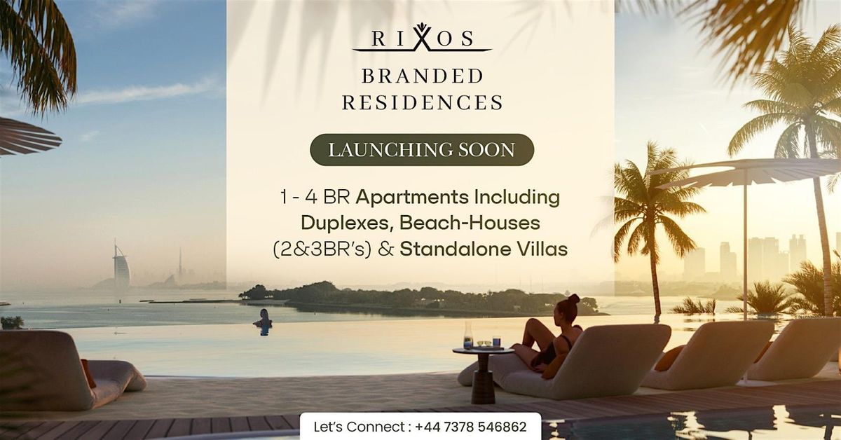 Rixos Residences - Your Dream Residences!