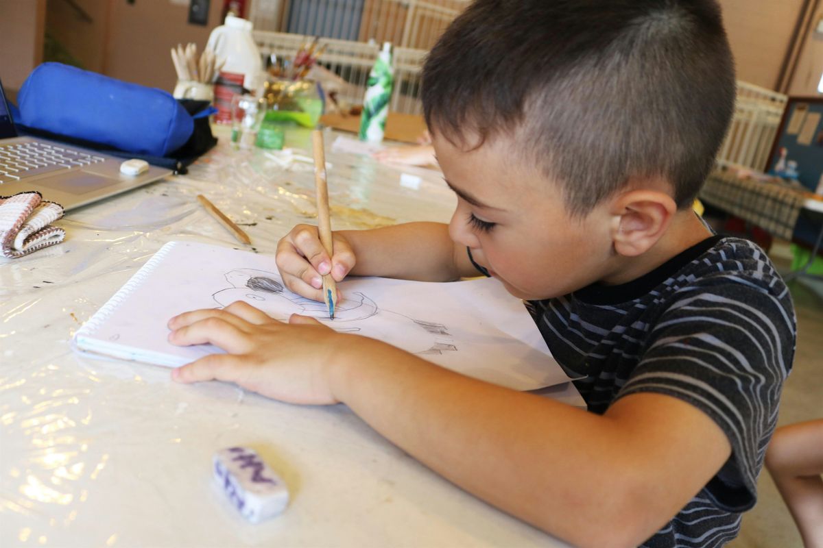 July 2024 Kids Drawing  Classes for Ages 5 - 13 years old