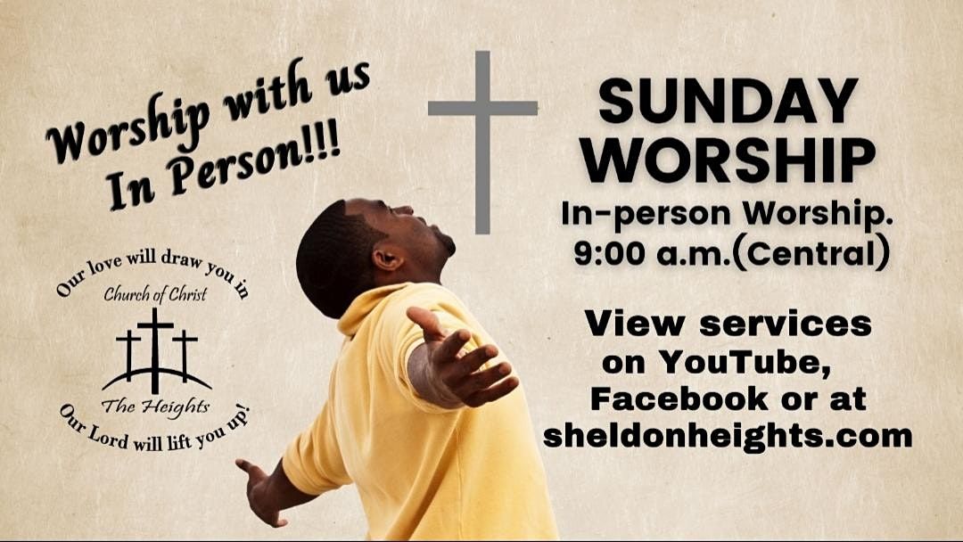 SHCC's Sunday Worship