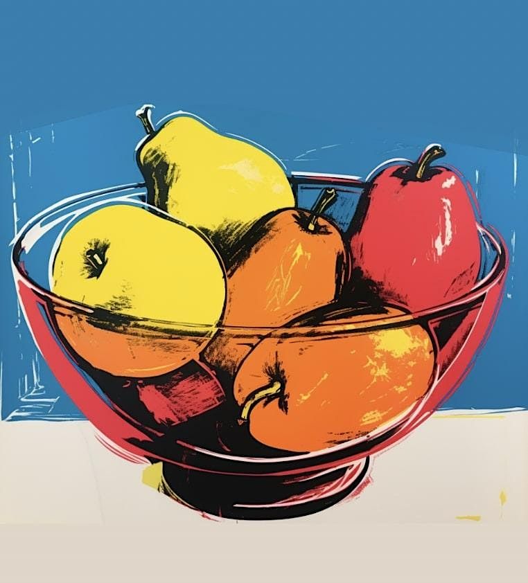 Paint and Sip - Pop Art Fruit Bowl | Kings Arms